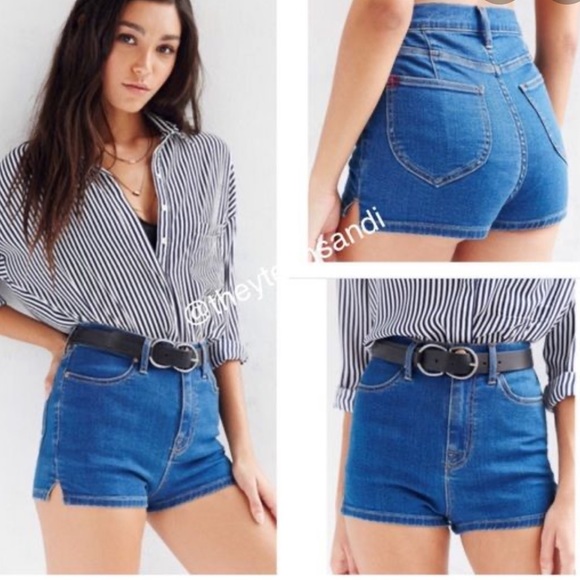 BDG (UO) Pinup High Waisted Denim Shorts - Picture 4 of 4